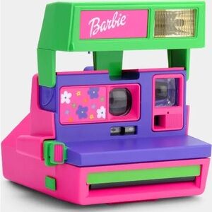 Barbie Polaroid Instant Film Camera in Pink and Green